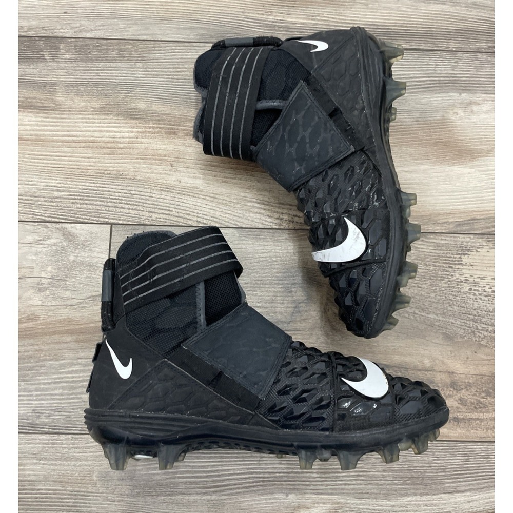 Nike Force Savage Elite 2 Black Mens Size 8 High Football Cleats AH3999-001